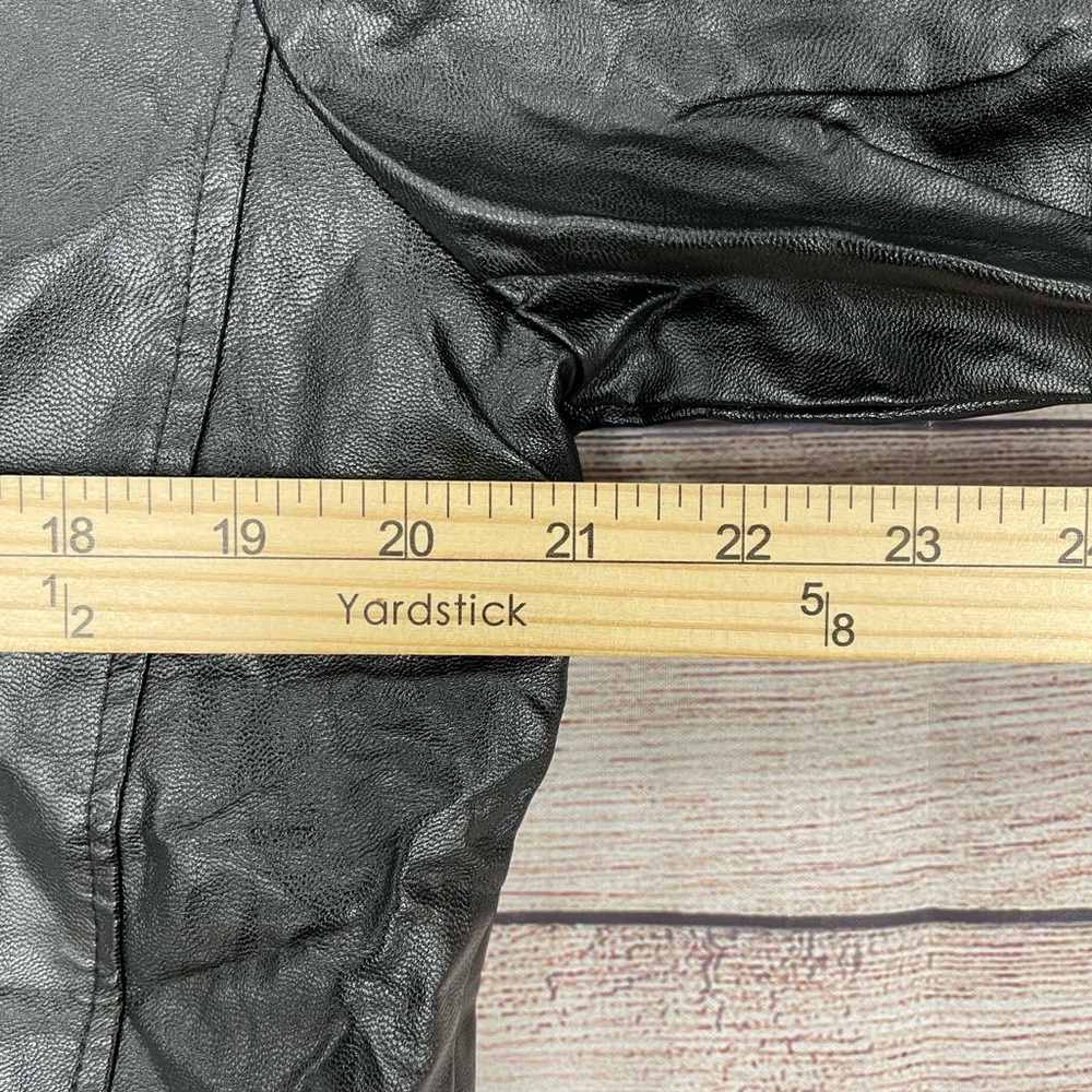 NWT Men’s AOWOFS Faux Leather Jacket - Picture 8 of 8